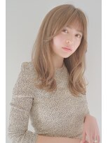 ガリカ 横浜(Gallica) 愛されモテ髪ゆるふわフェミニンロング/ミルクティーベージュ