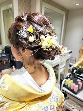 ブラウ ネイル パーティー(Blau Nail Party) 爽やか和装ヘア