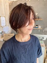 エイチヘア(h hair) 【hhair 四条大宮】前神長め大人ショート