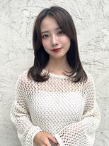 ロンド ストラーダ 心斎橋(Lond strada)&nbsp;マチルダボブ×ピンクベージュ×美髪［髪質改善/縮毛矯正］