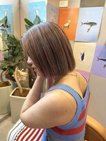 ワッツユアヘアストーリー(What’s your hair story)&nbsp;ハイライト/デザインカラー/立体感カラー/ボブ/ブリーチあり