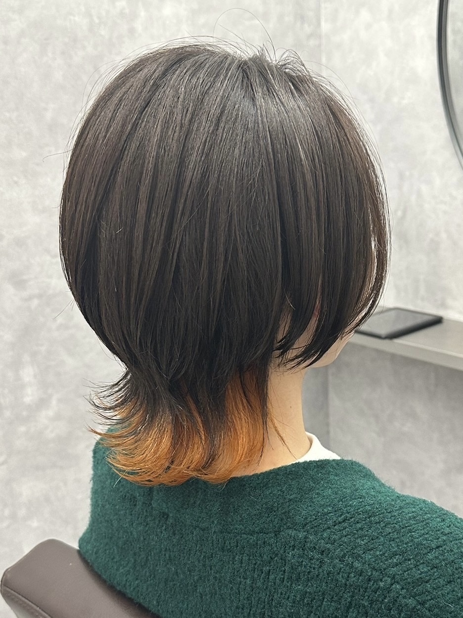 レイヤーカット/ダブルカラー/髪質改善/トリートメント/天王寺