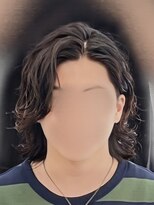 バース 梅田中崎町店(BIRTH)&nbsp;ツイストスパイラルパーマツイストパーマメンズマッシュパーマ