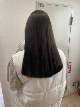 アジールヘア 所沢プロペ通り店(agir hair) ヘルシーロング美髪ケアブリーチアッシュブラウン所沢