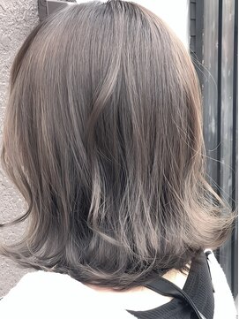 ファニー ヘアファクトリー(FUNNY hair factory) 外ハネミディ