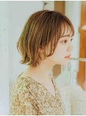 愛されショートボブ/20代/30代/40代/50代/倉敷/白楽町