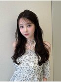 ボブヘア/レイヤーカット/ウェットヘア/オリーブベージュ/表参道