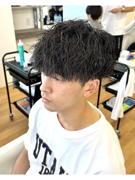 ビカム 名駅(become) 縦落ちツイストスパイラルマッシュ 無造作 ショート メンズ