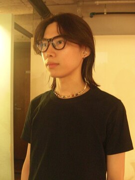 ノラジャーニー(NORA Journey) メンズボブウルフメンズミディアムレイヤーカット