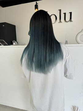 オル('olu) デザインカラーバレイヤージュ
