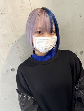 ラニヘアサロン(lani hair salon) ホワイトカラー/ブルーカラー/デザインカラー/インナーカラー