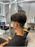 フェザーパーマ/波巻きパーマ/ツイストスパイラル/メンズカット