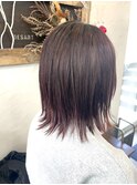 高盛優芽香【グラデーション×ピンクベージュ】