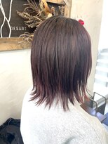 ヘアメイク デザート(HAIR MAKE DESART) 高盛優芽香【グラデーション×ピンクベージュ】