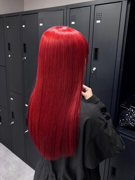 ベレーザ 渋谷(BELEZA) 11977髪質改善チェリーレッド黒髪アッシュブラックワインレッド