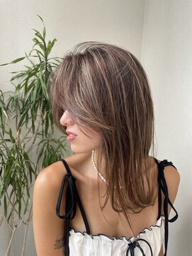 ノラギンザユー(NORA GINZA/U) ビーチハイライト外国人風ハイライト