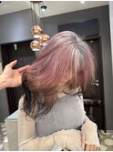 K_ミルクティーレイヤーダブルカラーインナーカラーケアブリーチ