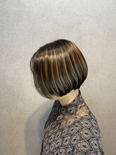 髪喜楽 市川(kamikiraku)&nbsp;ボブスタイル/30代40代50代/市川