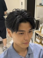 バース 梅田中崎町店(BIRTH)&nbsp;ニュアンスパーマセンターパートフェザーパーマワンカールパーマ