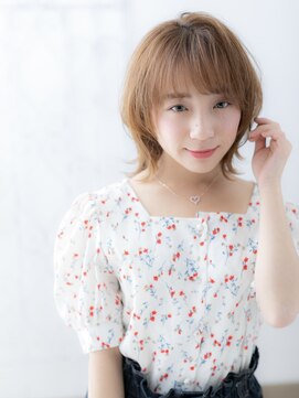 フィーユ 郡山安積店(FEYU) くびれヘア/アプリコットオレンジ/ハイライトカラー/郡山79