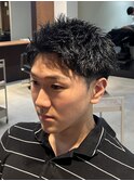 刈り上げスパイキーショート