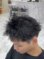 アンダーバーホワイト 広島 並木店(_WHITE)&nbsp;ツイスパ×ツイストパーマ×メンズ【広島】