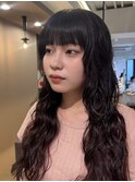 波巻きパーマ/ロングパーマ/クルムパーマ