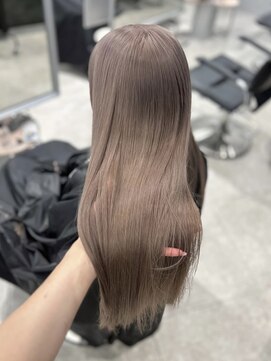 ペレ 梅田(PELE) くびれヘア/アプリコットオレンジ/夏のヘアアレンジ/梅田