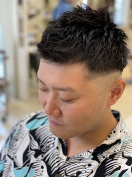 レイフィールド はません店 フェードカット