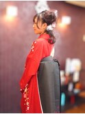 卒業式 袴スタイルアップ