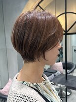 ロンドエニカ 大宮(Lond enika)&nbsp;グランマッシュ/細めハイライト/ショート/白髪ぼかし/前髪/大宮