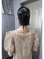 リラス 博多(rilas)&nbsp;ヘアアレンジ　ダブルカラー　髪質改善　ボブ