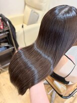 アロマ ヘアー ルーム 新宿3号店(AROMA hair room)&nbsp;髪質改善ストレート/プレミアムツヤ髪/艶ブラウン