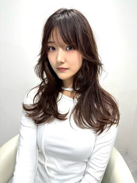 ワンズ ナゴヤ ヴィラ 名古屋栄(ONE's NAGOYA VILA) 黒髪クラゲヘアー/オリーブグレー/小顔ココアベージュ