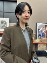 フェンヘアーアイス 中目黒(Fen.hair ici)&nbsp;20代30代40代小顔ハンサムウルフブラック
