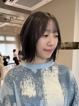 【外ハネボブ人気No.1】レイヤーボブ×ナチュラルグレージュ