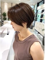 ステアケース 武蔵小杉店(stair:case)&nbsp;大人ショート/ショートボブ/白髪ぼかしハイライト/武蔵小杉