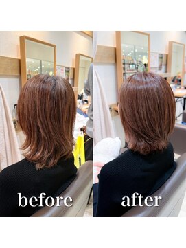 ステラバイケンジ 藤沢(STELLA by KENJE) 白髪ぼかし細めハイライト30代40代50代グレージュ