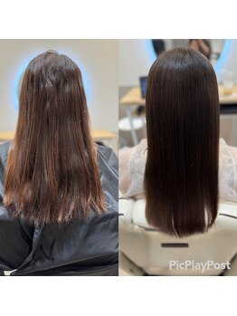 レヴ(Rev)の写真/【過去縮毛矯正で改善されなかった...】手強い癖・うねりなどエイジング毛の縮毛矯正はプロにお任せ下さい*