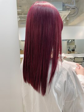  fit stand 千葉/ショートボブ/カット/パーマ/ダブルカラー/トリートメント/縮毛矯正 イメチェン/ピンクベージュ/アンブレラカラー[千葉]