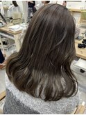 オリーブグレージュ×ダブルカラー履歴あり 「村田」