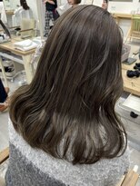 モリオフロムロンドン 大宮店(morio from London)&nbsp;オリーブグレージュ×ダブルカラー履歴あり 「村田」