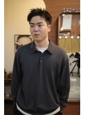 メンズスパイキーショート刈り上げジェットモヒカン眉毛カット
