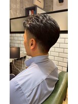 アルフレッド 瑞穂店(alfRed)&nbsp;刈り上げフェードで魅せる、大人の爽やかツーブロック