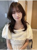 【ミディアム】ネオハッシュレイヤーカット