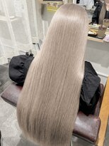 オアハカタ(oa hakata)&nbsp;透明感グレージュロング