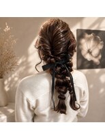 サロンド ノワ 本通(salon de Noix)&nbsp;大人かわいい編みおろし