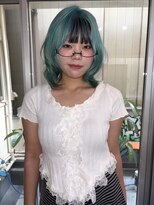 ジェスター(JESTER)&nbsp;〈atsuno〉ミントカラーとバングローライト