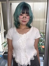 ジェスター(JESTER)&nbsp;〈atsuno〉ミントカラーとバングローライト
