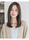 大人可愛いナチュラルヘア　清須　髪質改善